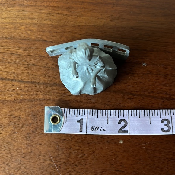 Accents Vintage Pewter Woman Figurine Poshmark